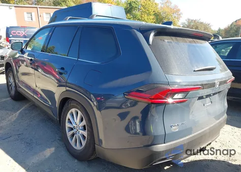 2025 Toyota Grand Highlander Hybrid Xle из США, поврежденный, VIN 5TDACAB59SS049949